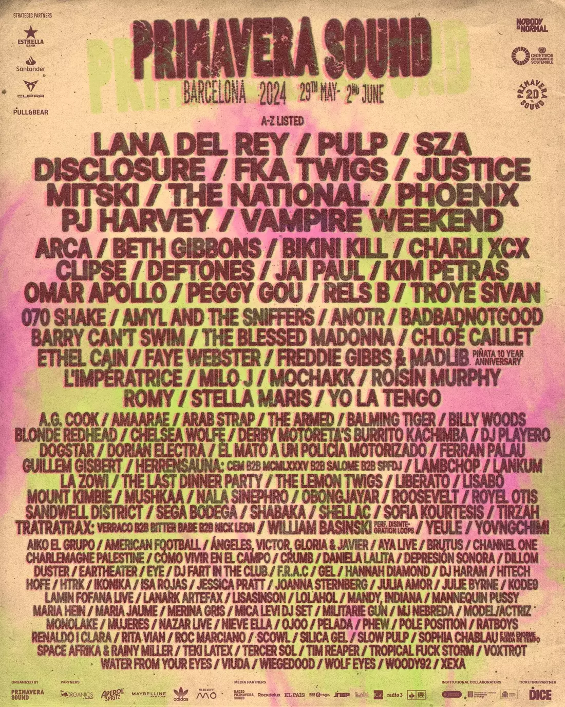 Primavera sound 2024